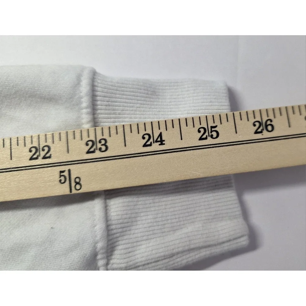 The North Face Mens Size M White Long Sleeve Pullover Hoodie‎